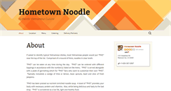 Desktop Screenshot of hometownnoodle.com