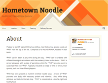 Tablet Screenshot of hometownnoodle.com